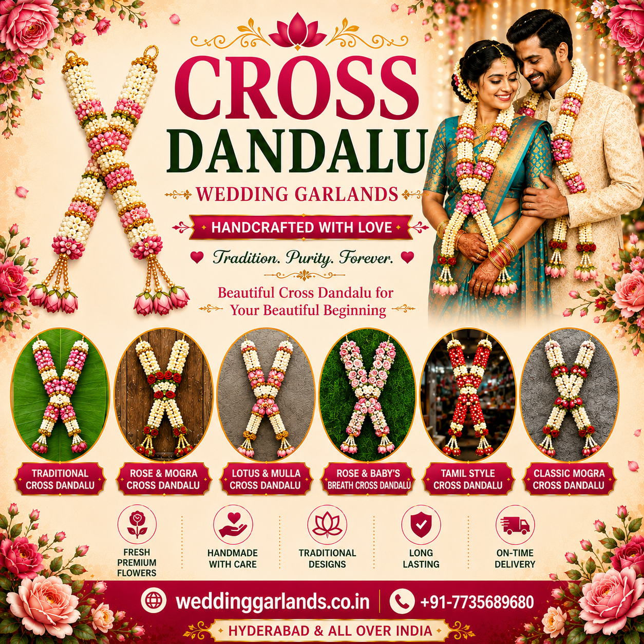 Cross Dandalu in Hyderabad